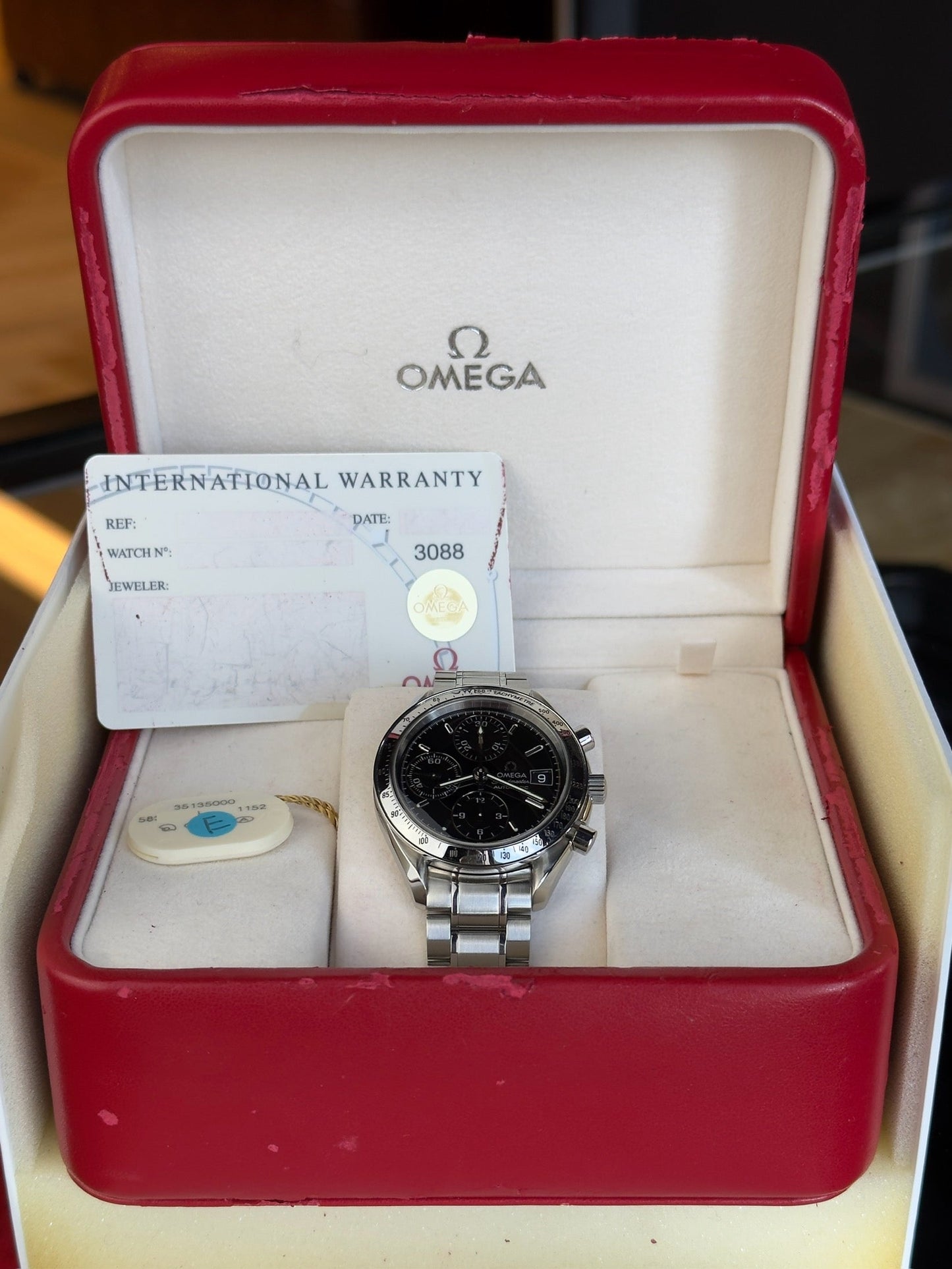 Omega Speedmaster Date 3513.50 Black Dial Pre Owned
