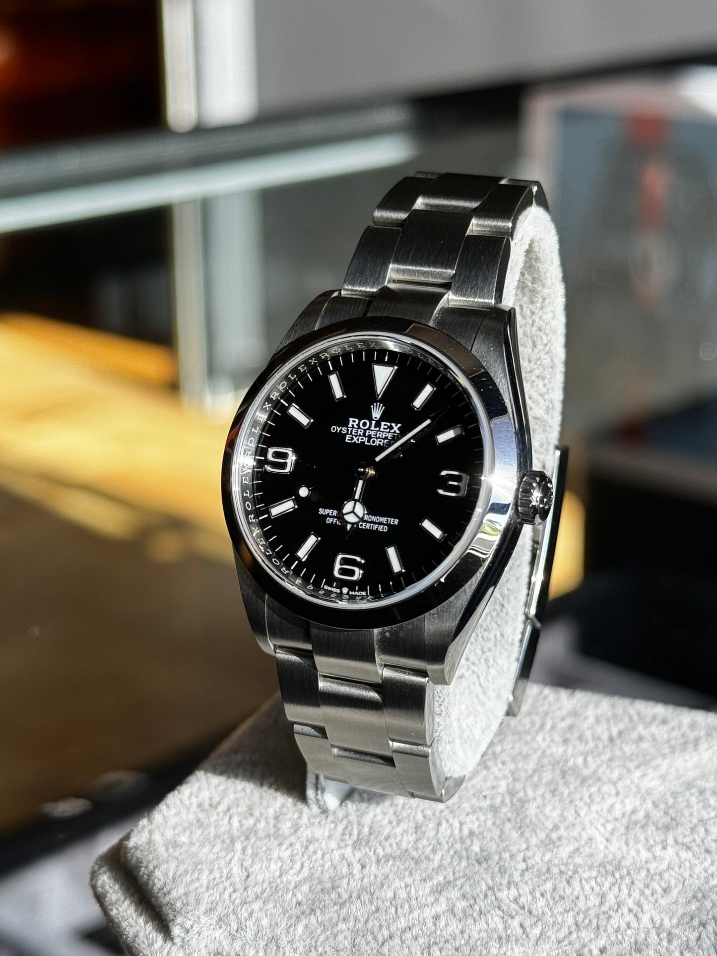 Rolex Explorer 36 124270 Pre Owned