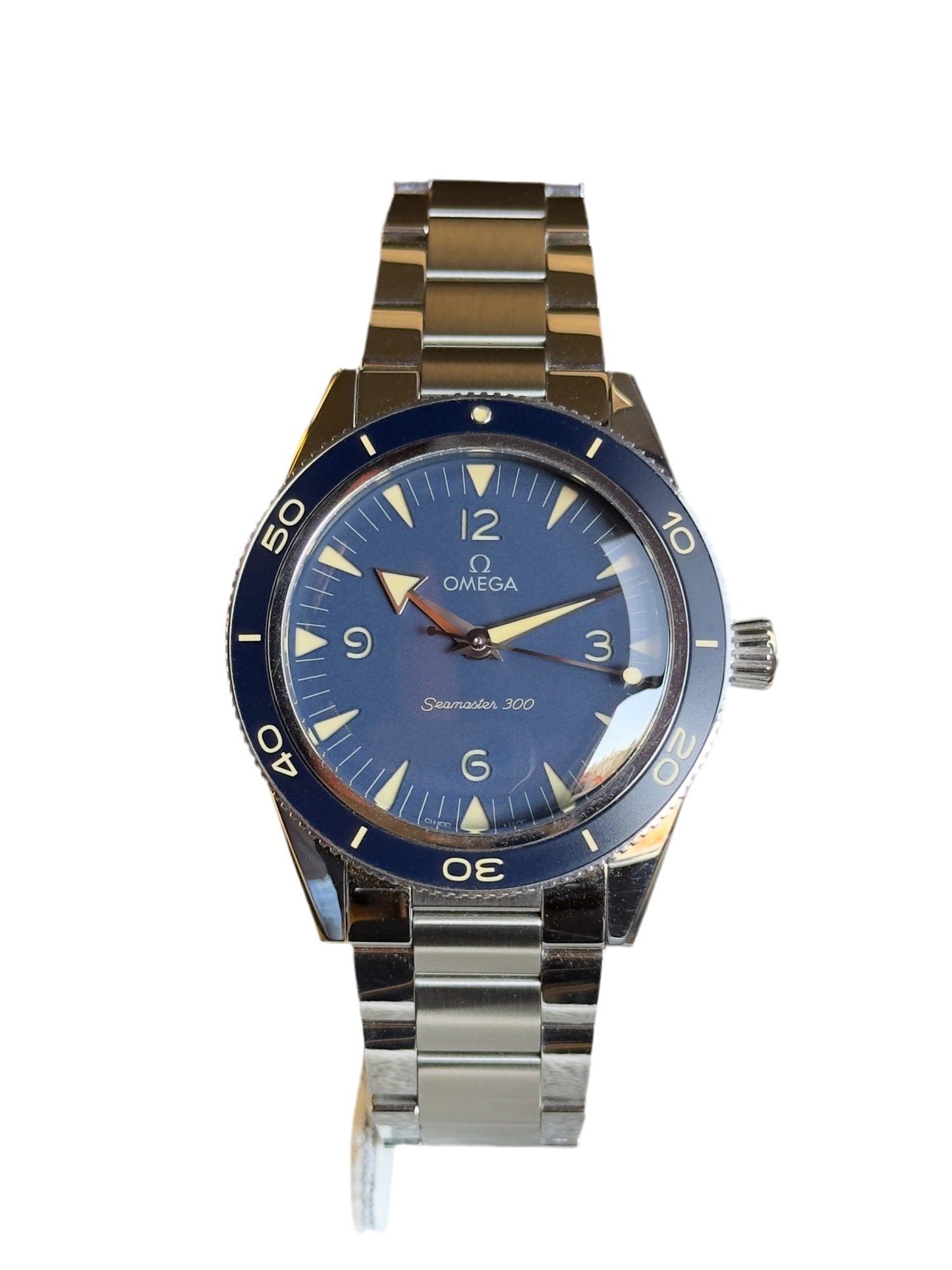 Omega Seamaster 300 Blue Dial 234.30.41.21.03.001 Pre Owned