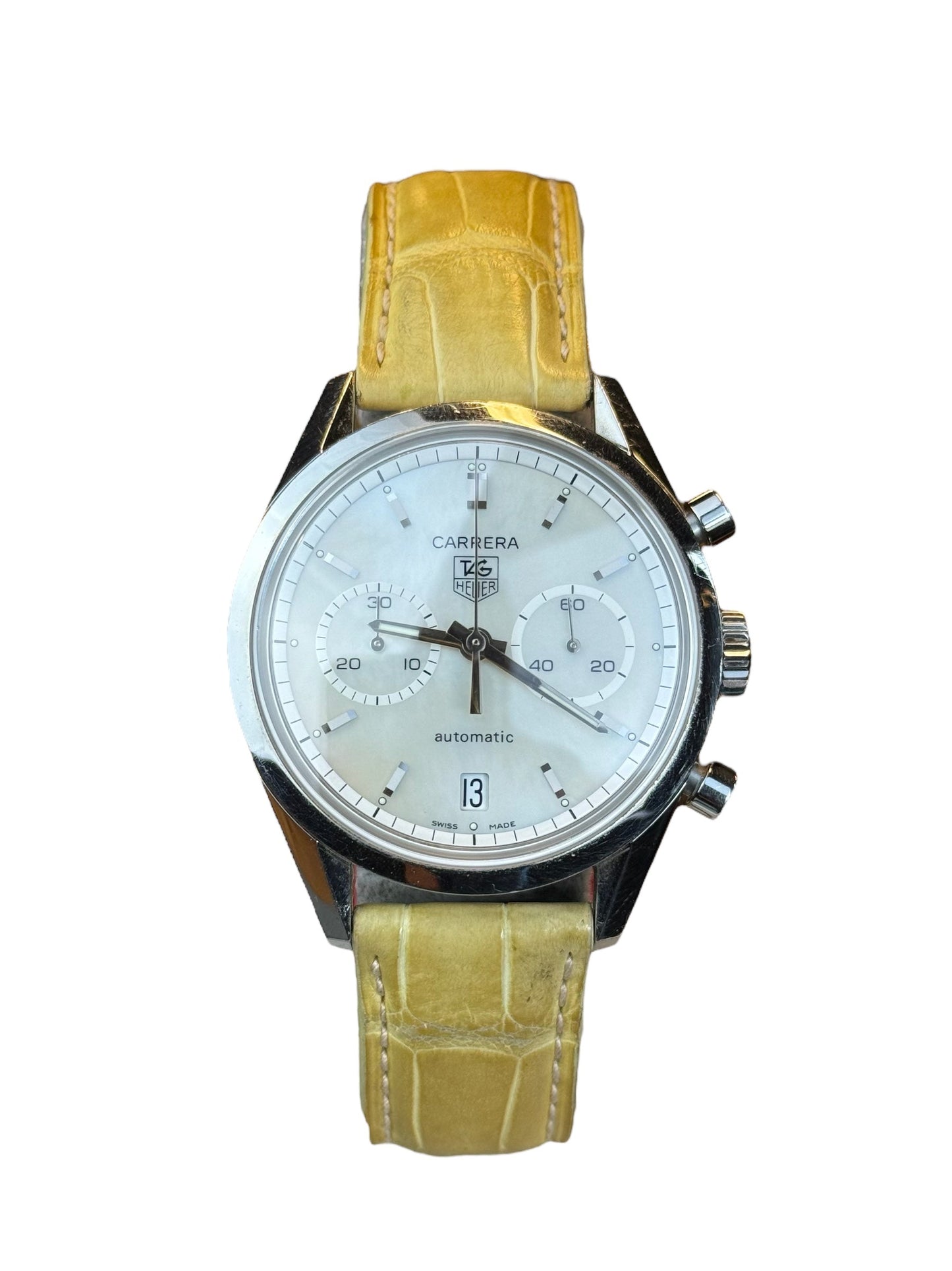 Tag Heuer Carrera Calibre 17 Mother of Pearl Dial Pre Owned