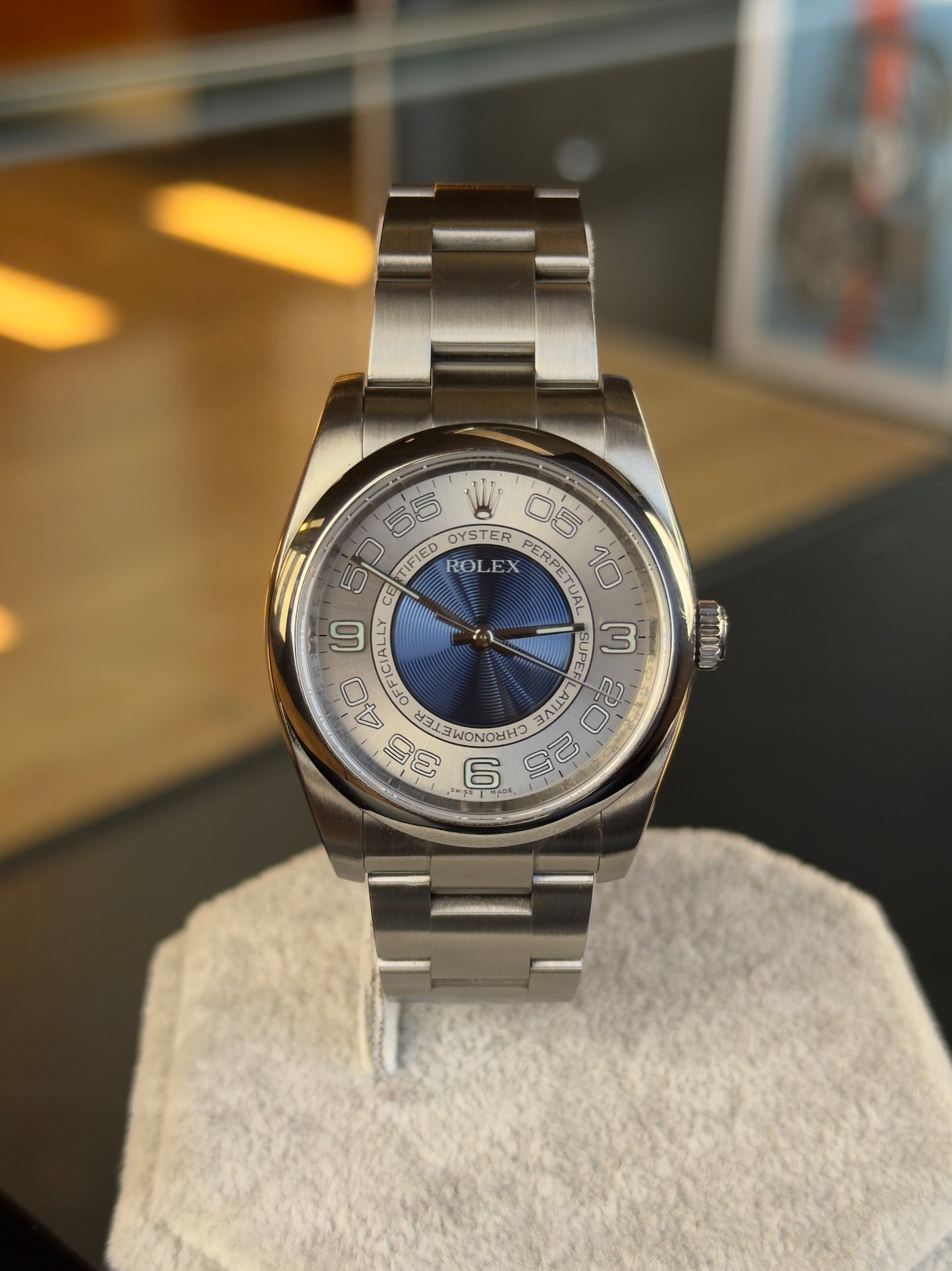 Rolex Oyster Perpetual 116000 Concentric Dial (2015) Pre Owned