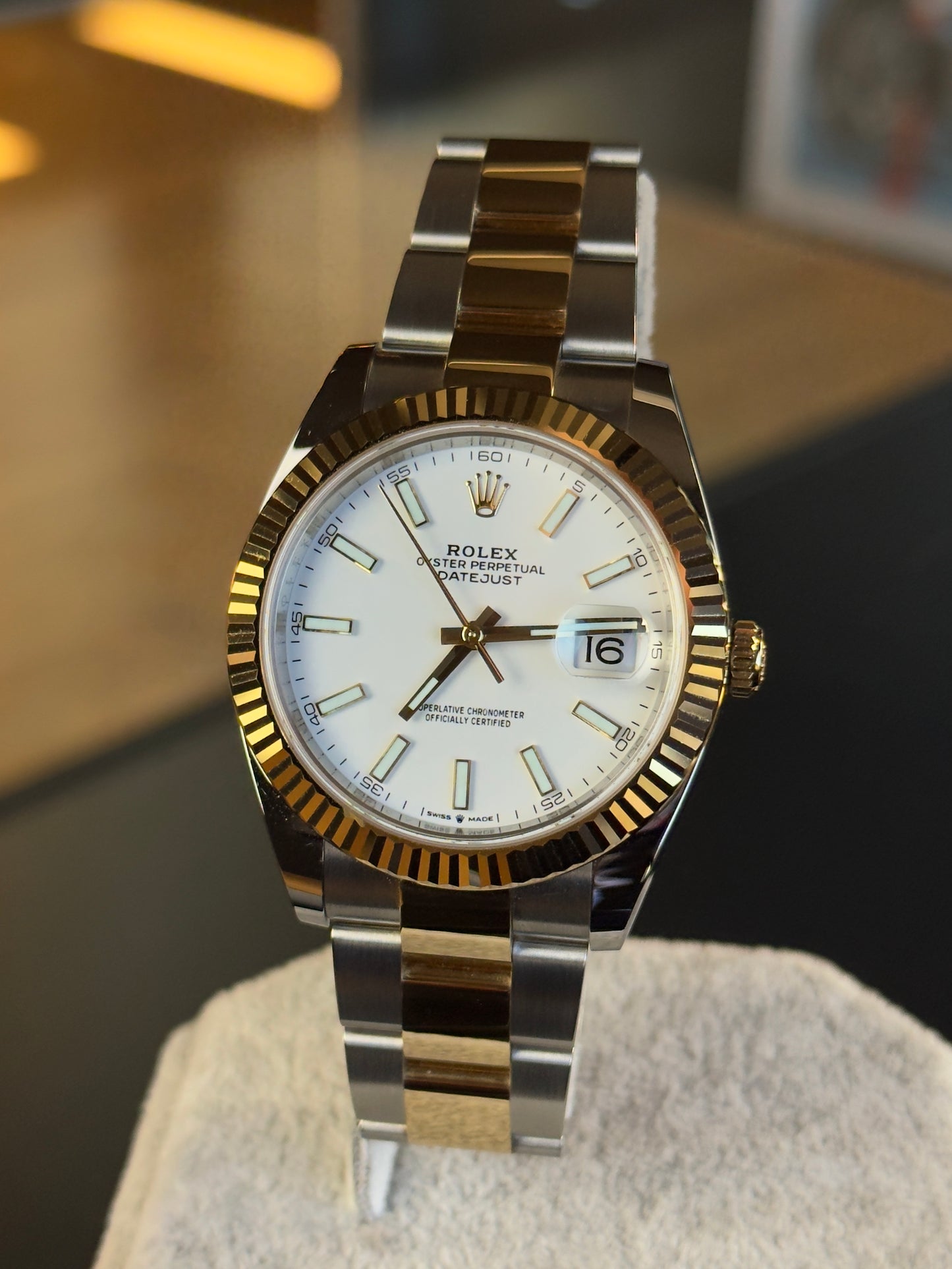 Rolex Datejust 41 126333 White Dial (2023) Full Set Pre Owned