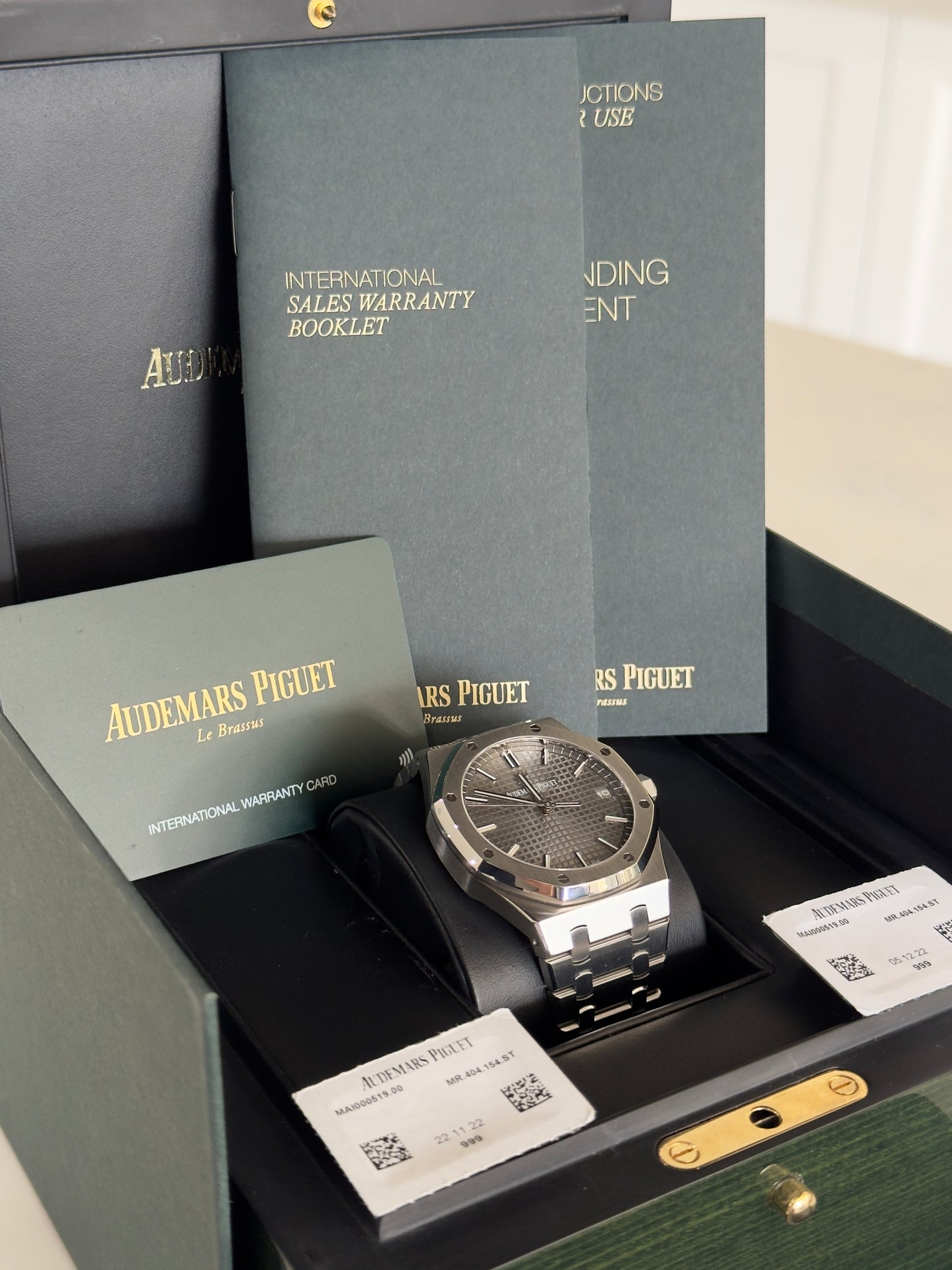 Audemars Piguet Royal Oak 15500ST Grey Dial (2022) Full Set Pre Owned