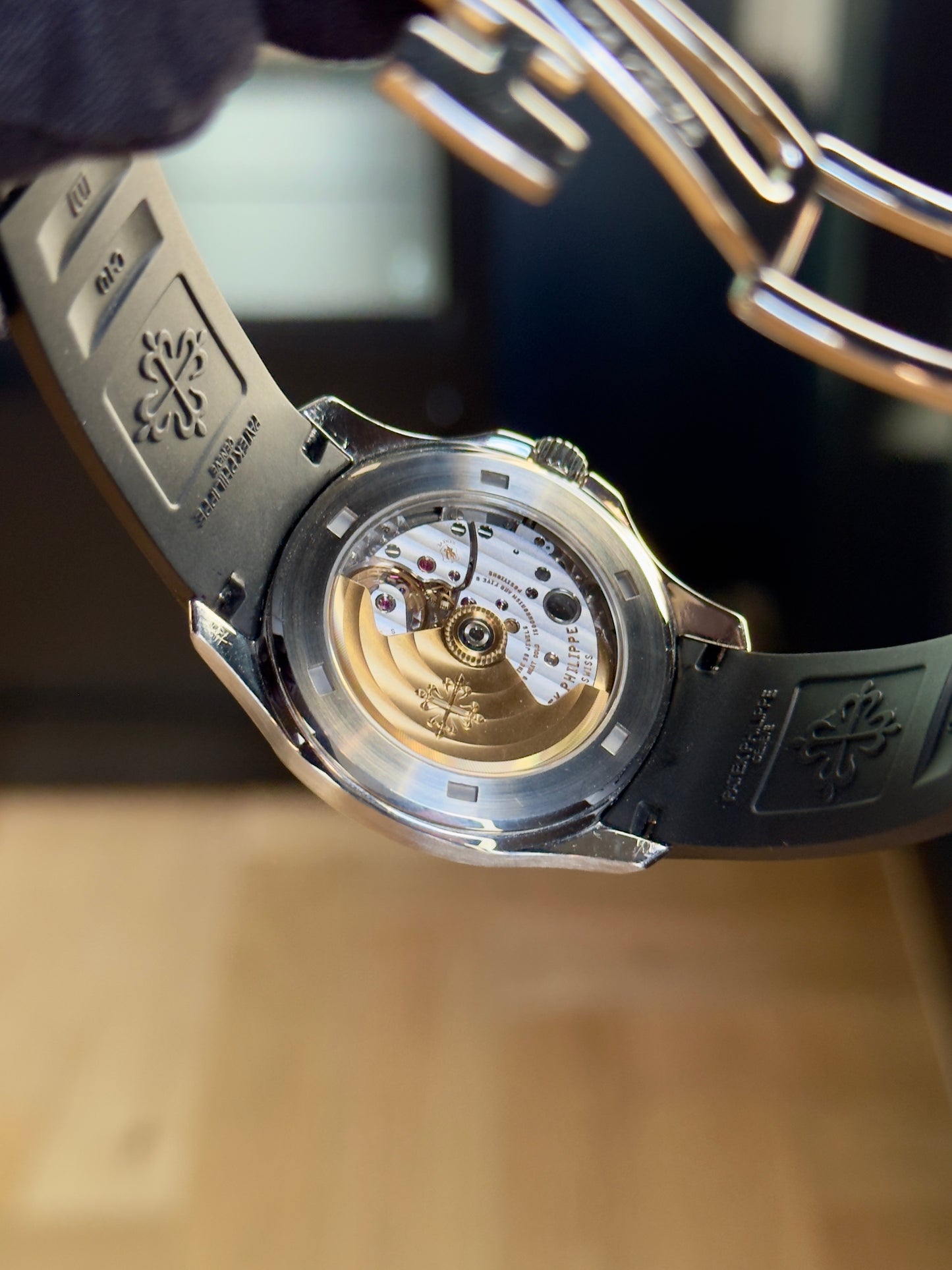 Patek Phillipe Aquanaut 5165a Black Dial (2010) Full Collectors Set Pre Owned