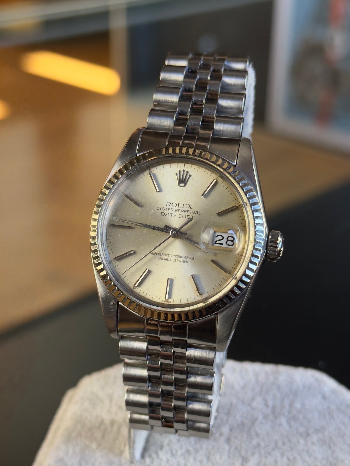 Rolex Datejust 36 16014 Silver Dial (1982) Fully Serviced Pre Owned
