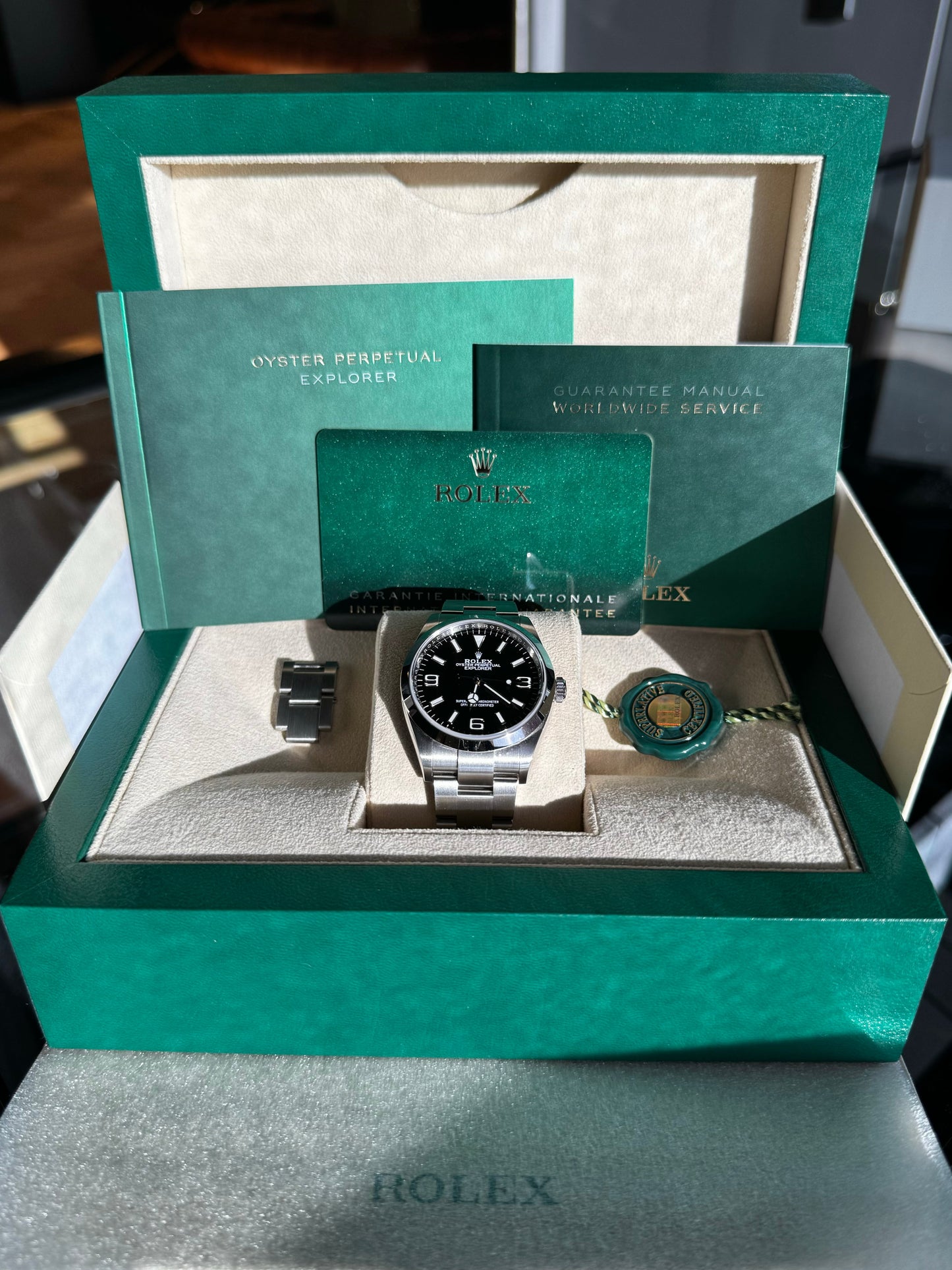 Rolex Explorer 36 124270 Pre Owned