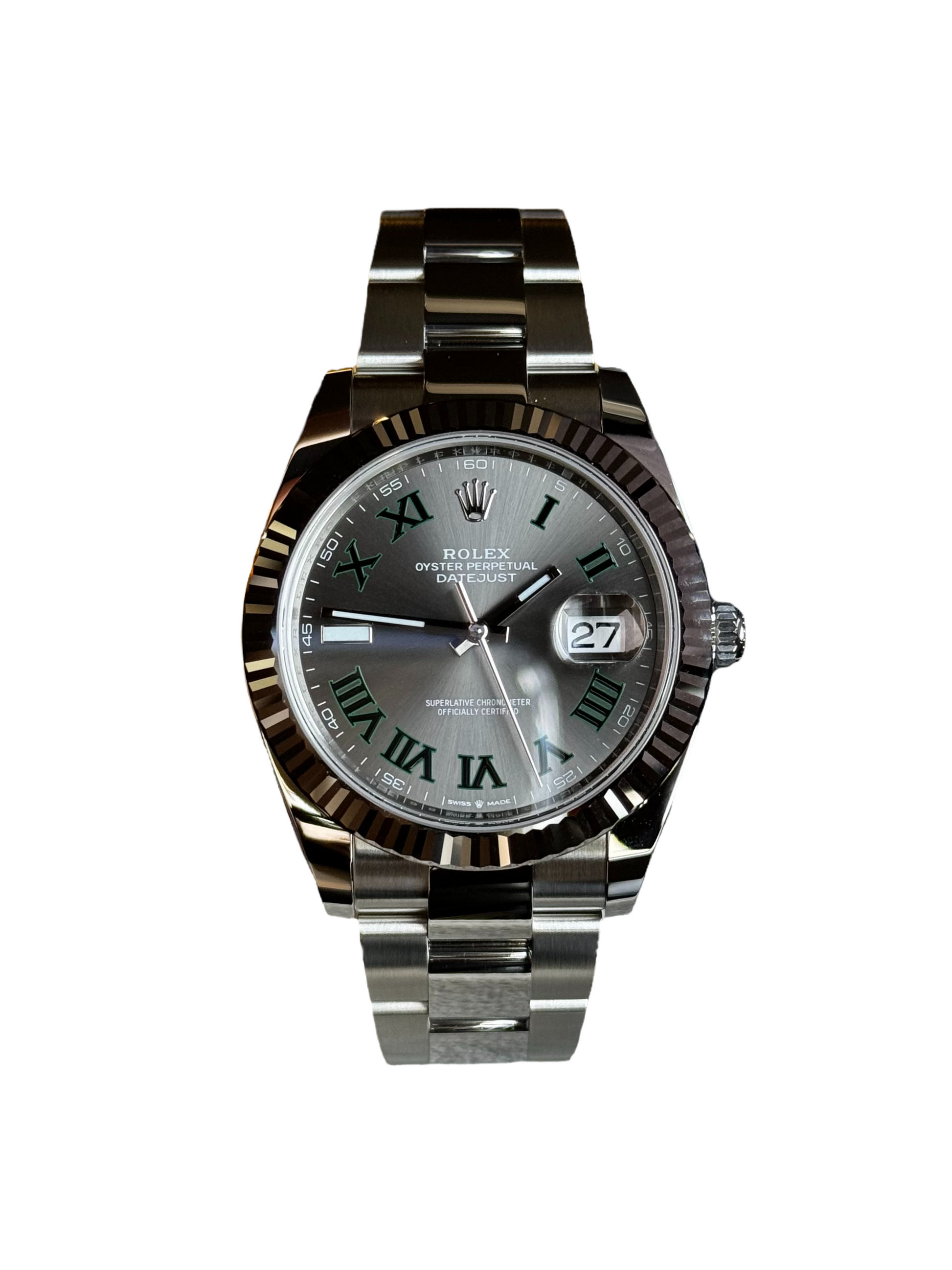 Rolex Datejust 41 126334 Wimbledon Dial