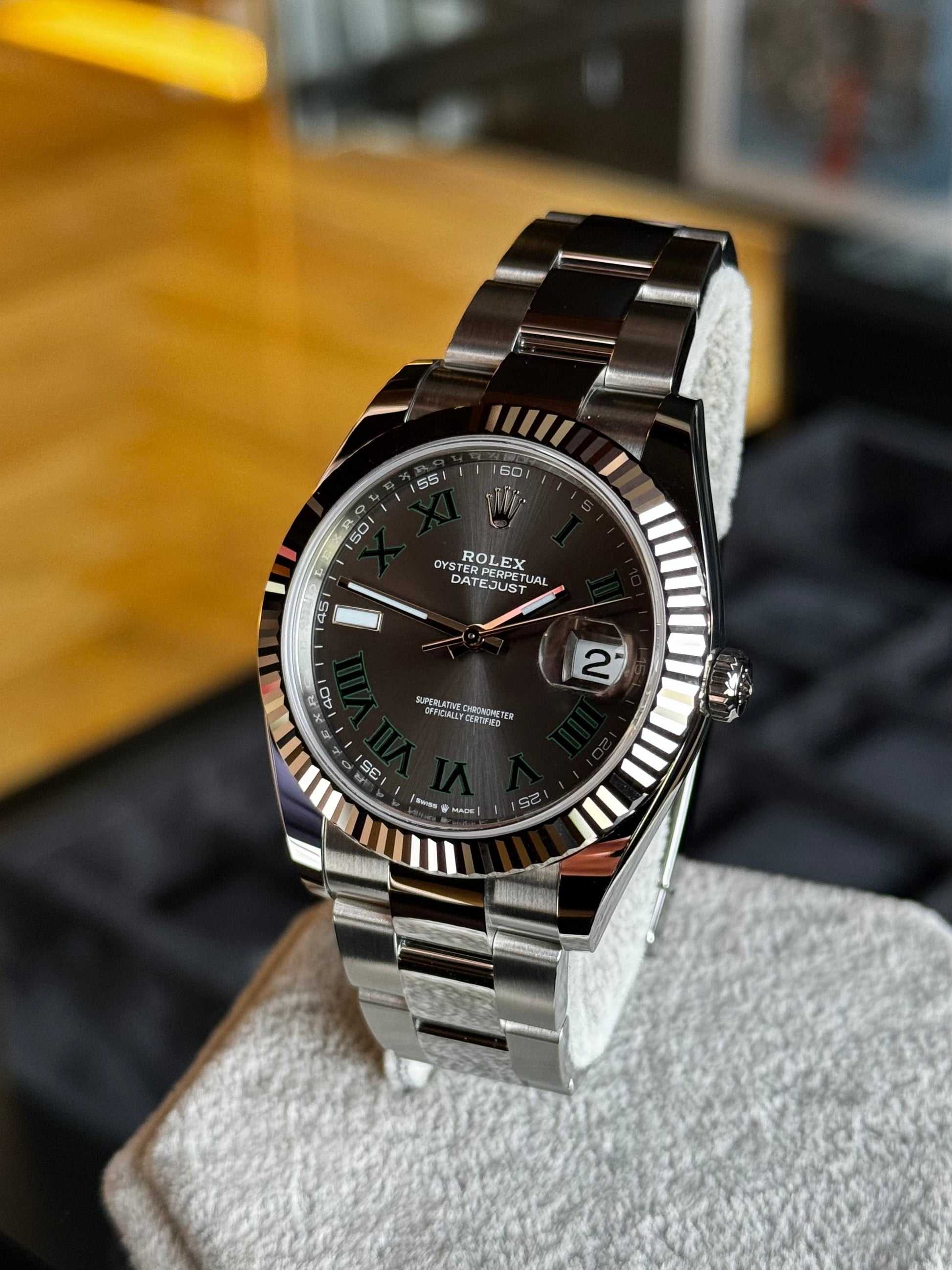 Rolex Datejust 41 Fluted Bezel