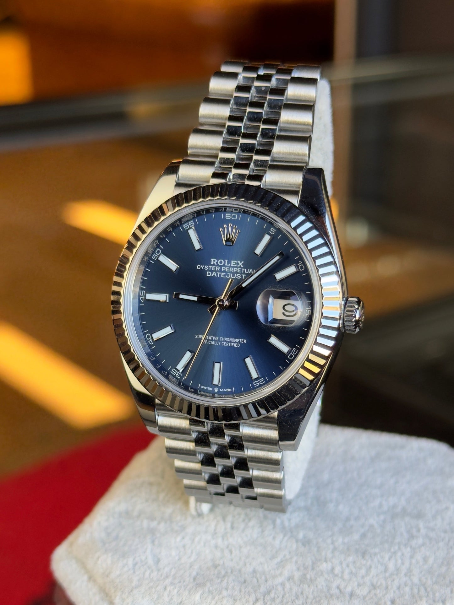 Rolex Datejust 41 126334 Blue Dial Pre Owned