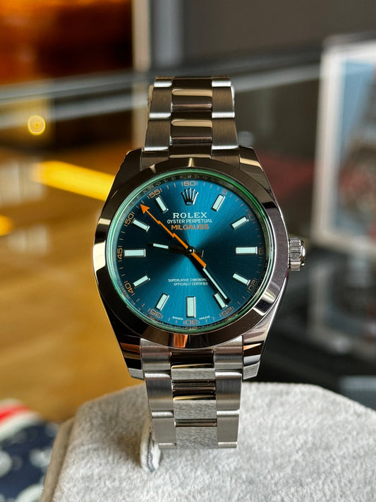 Rolex Milgauss Z blue 116400GV Brand New