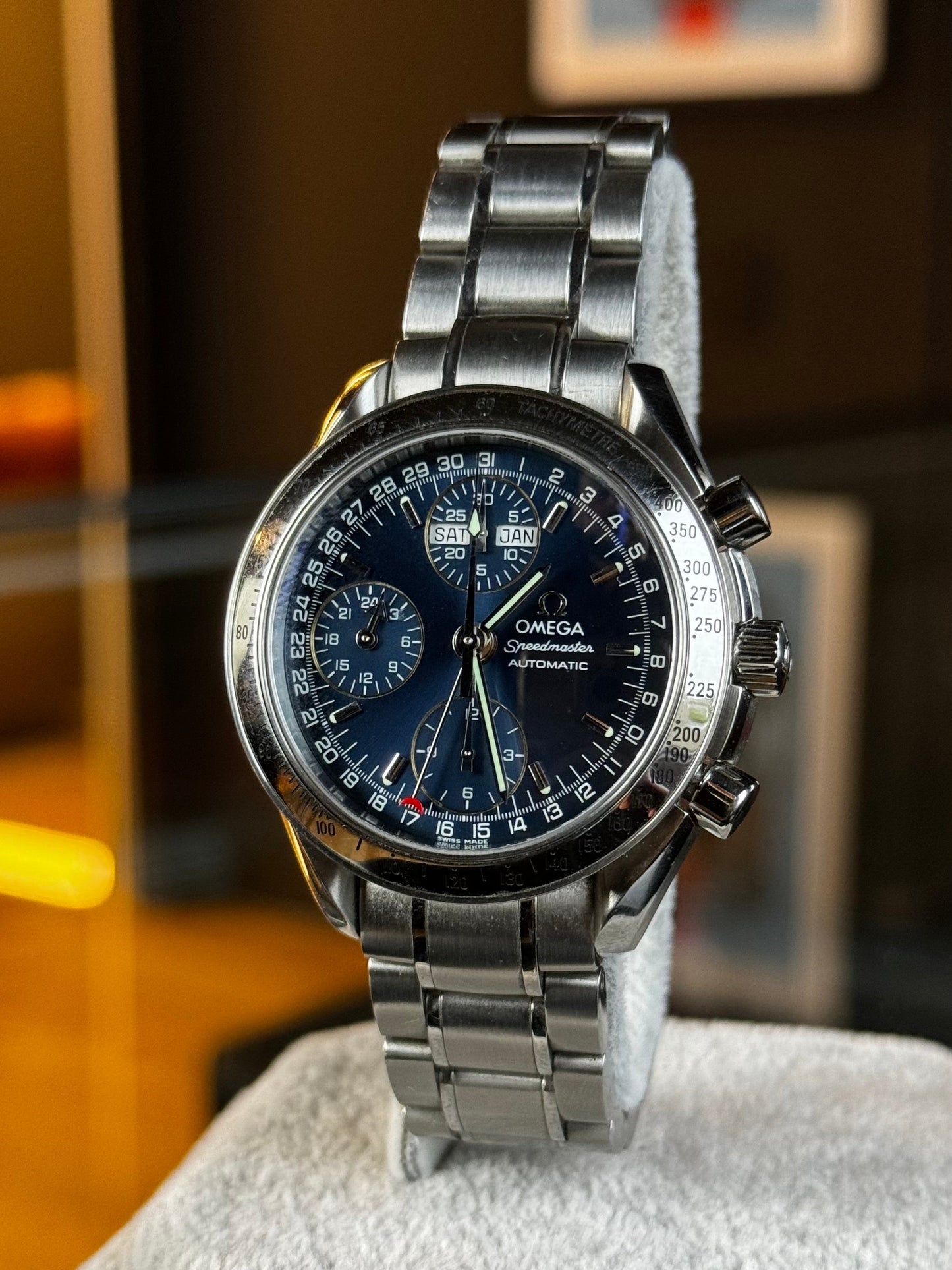 Omega Speedmaster Triple Date 3523.80 Pre Owned