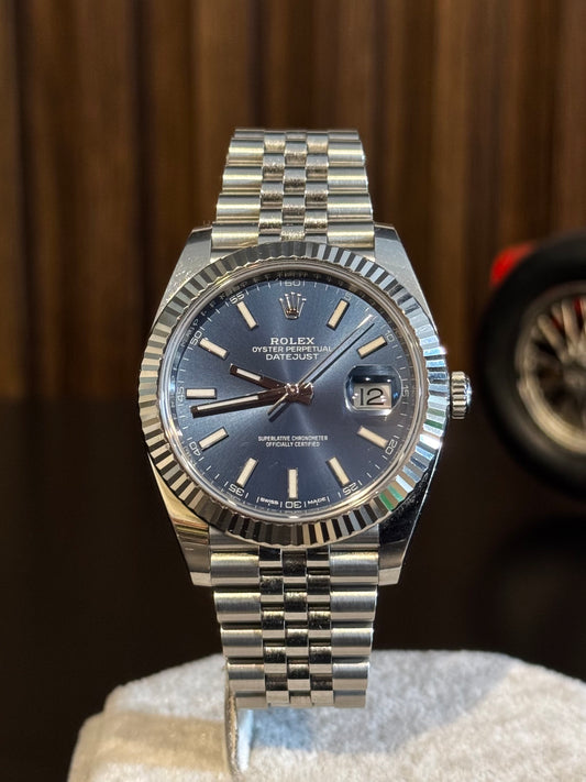 Rolex Datejust 41 126334 Blue Dial (2017) Full Set Pre Owned