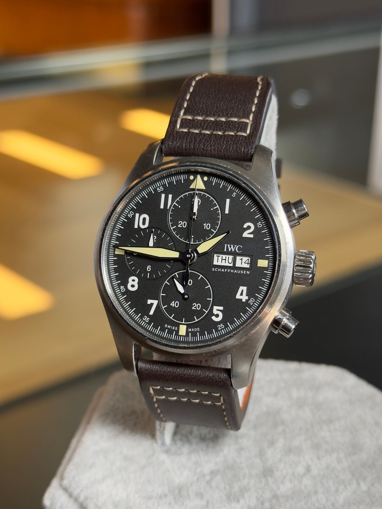 IWC Pilot Chronograph Spitfire IW387903 Pre Owned