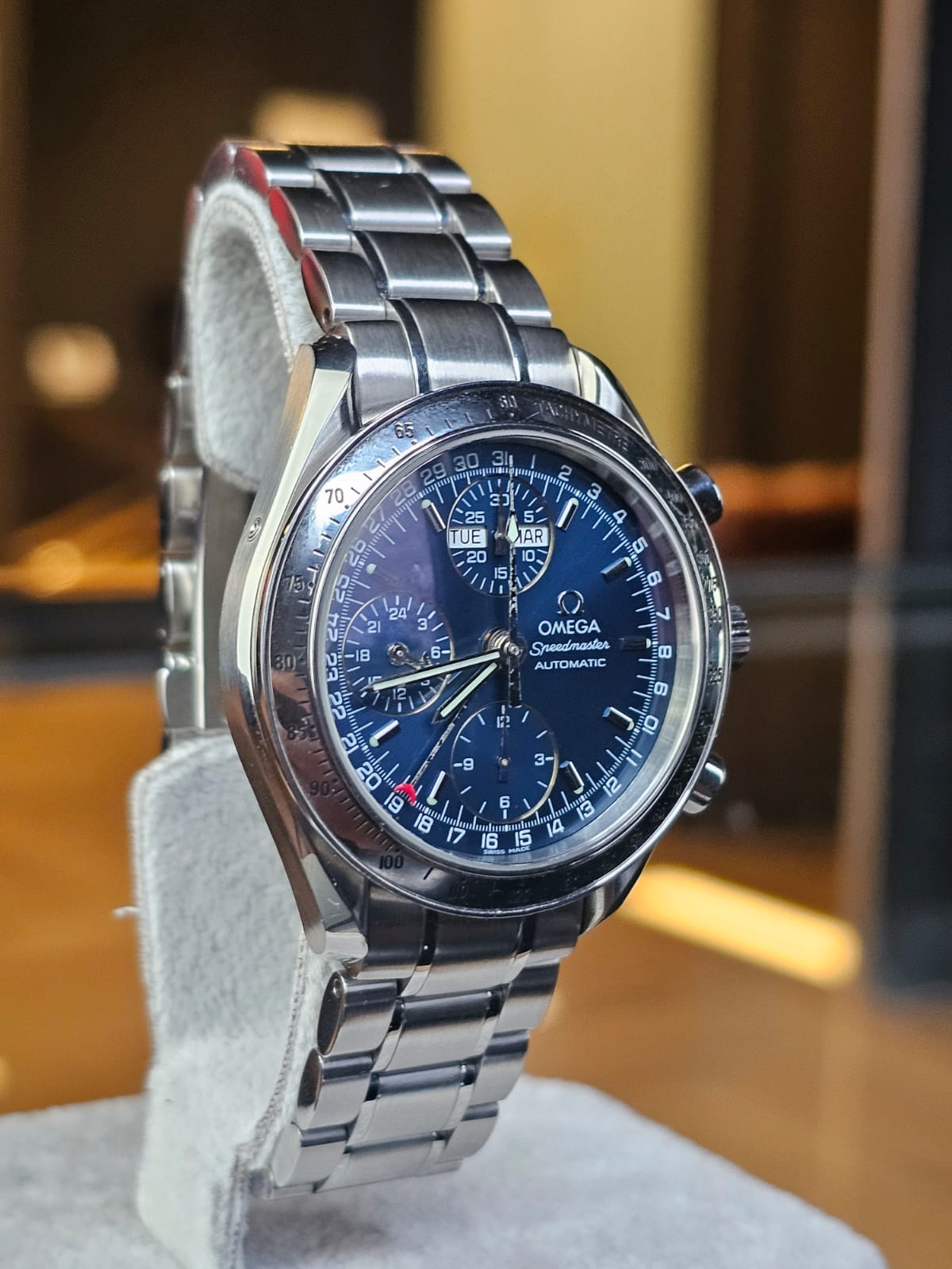 Omega Speedmaster Triple Date 3523.80 (2001) Pre Owned