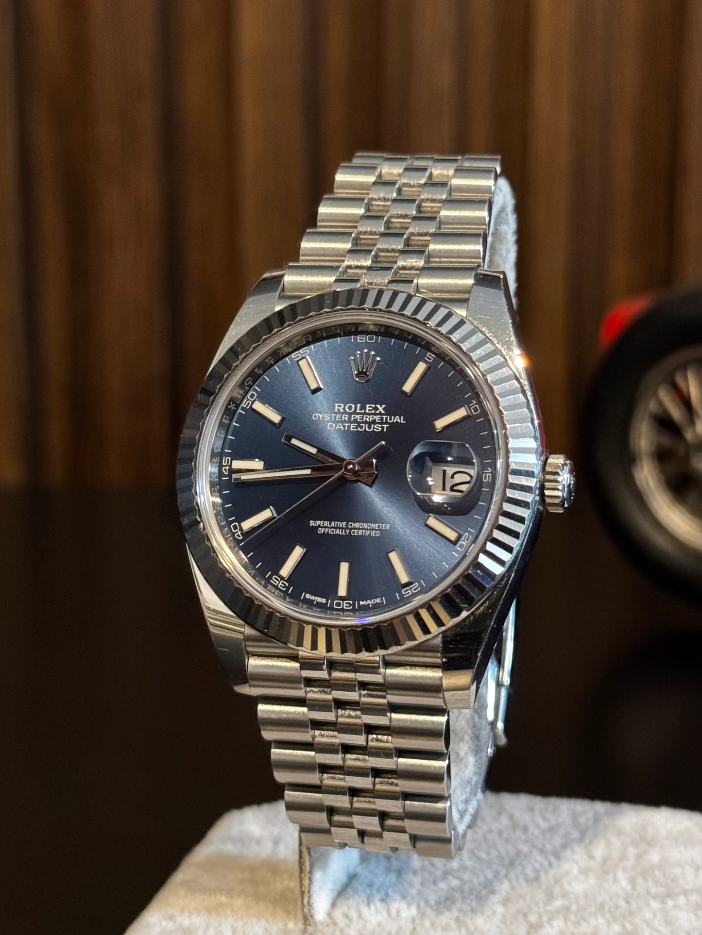 Rolex Datejust 41 126334 Blue Dial (2017) Full Set Pre Owned
