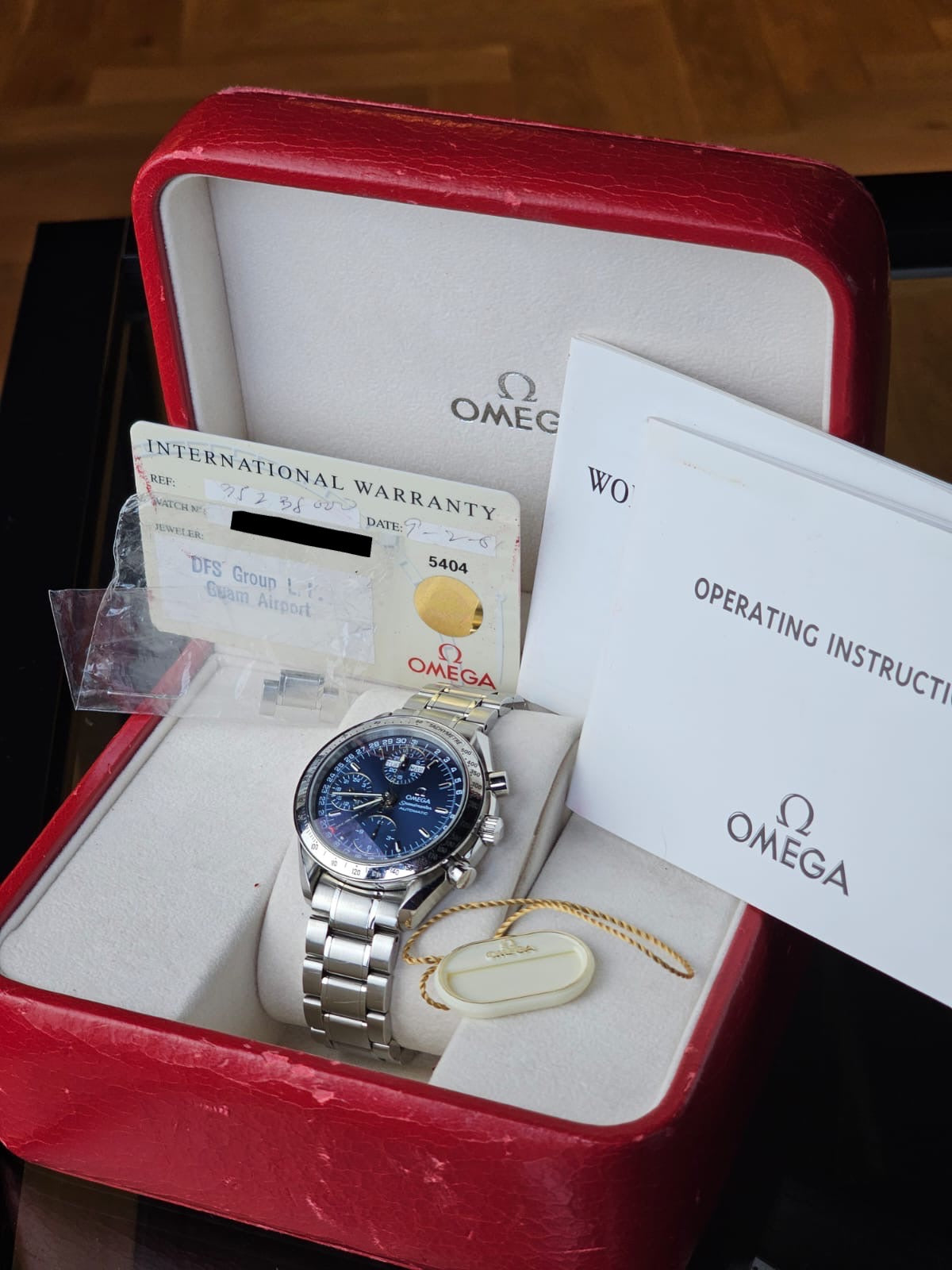 Omega Speedmaster Triple Date 3523.80 (2001) Pre Owned