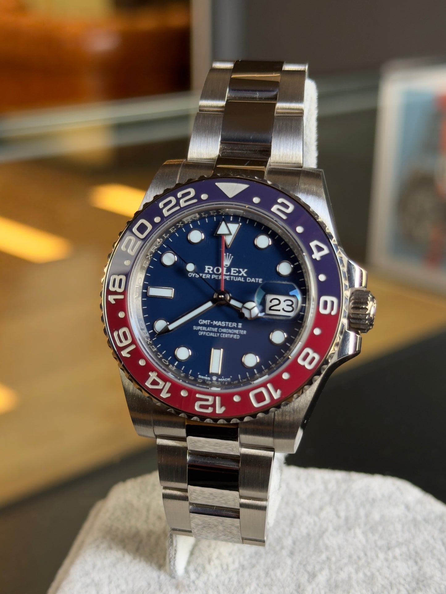 Rolex GMT Master II 126719BLRO Blue Dial (2021) Full Set Pre Owned