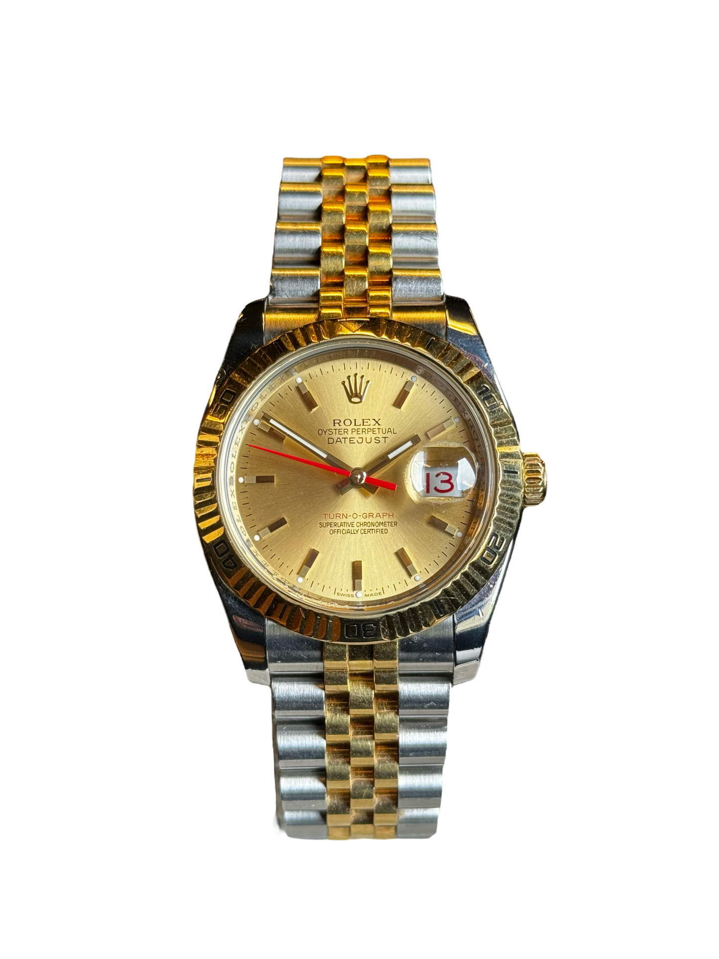 Rolex Datejust Turn O Graph 116263 Pre Owned