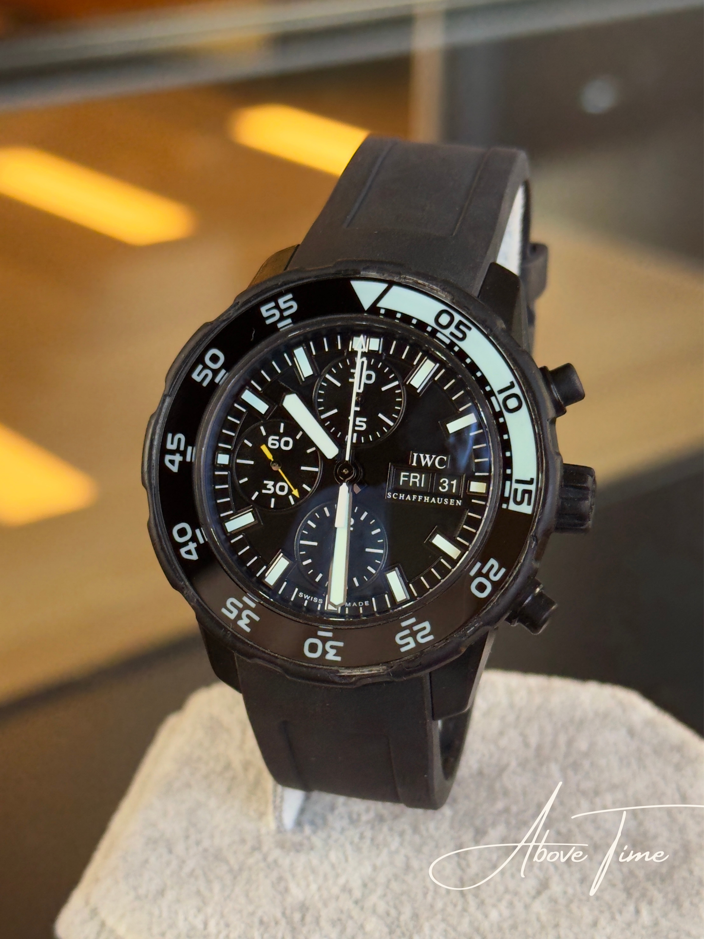 IWC Aquatimer Chronograph Galapagos Island IW376705 Pre Owned