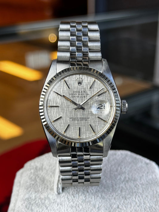Rolex Datejust 36 16014 Linen Dial Pre Owned