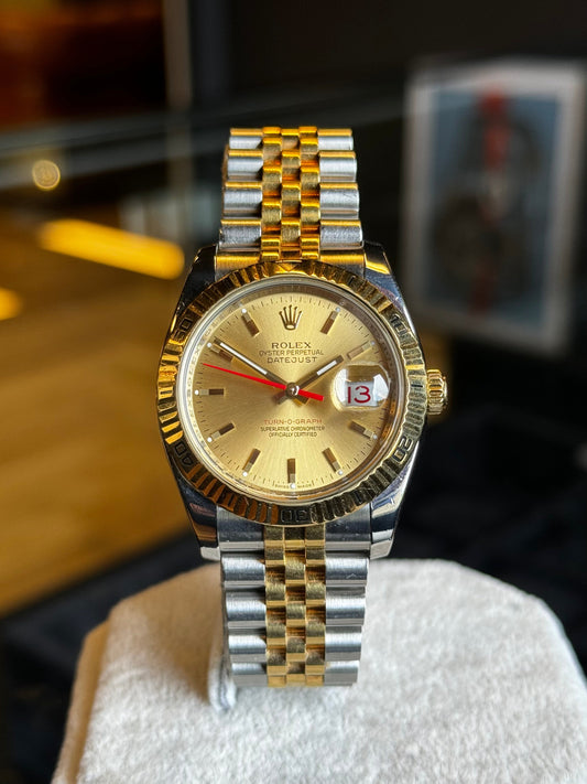 Rolex Datejust Turn O Graph 116263 Pre Owned