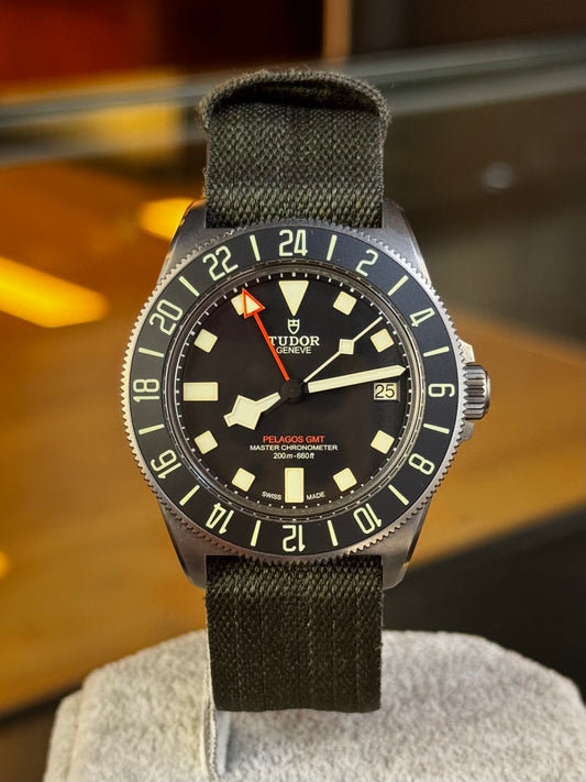 Tudor Pelagos FXD GMT Black Dial (2024) Full Set Pre Owned