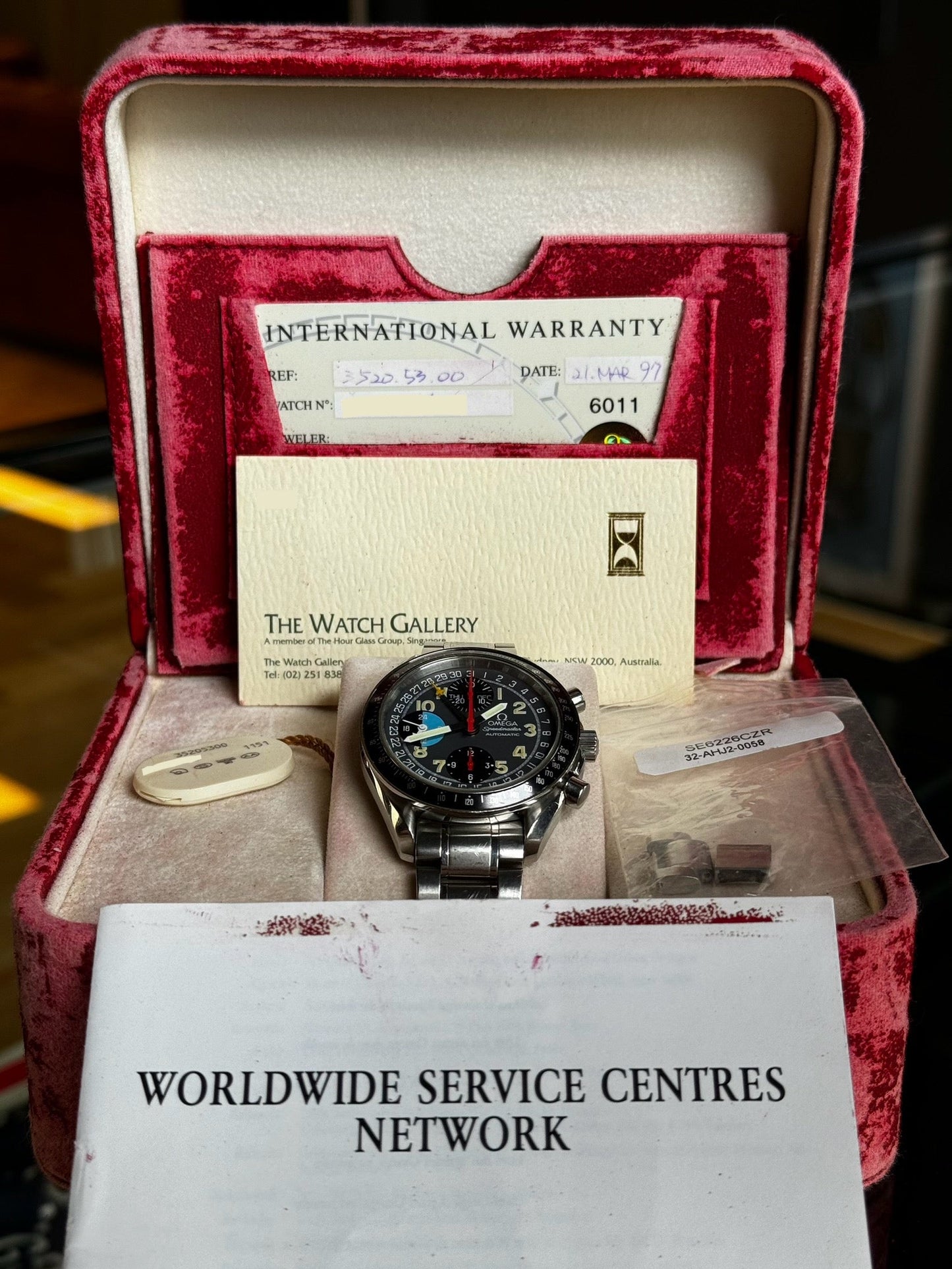 Omega Speedmaster Triple Date Mk40 3520.53 Pre Owned