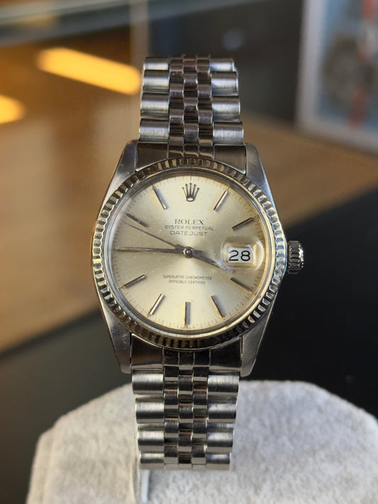 Rolex Datejust 36 16014 Silver Dial (1982) Fully Serviced Pre Owned