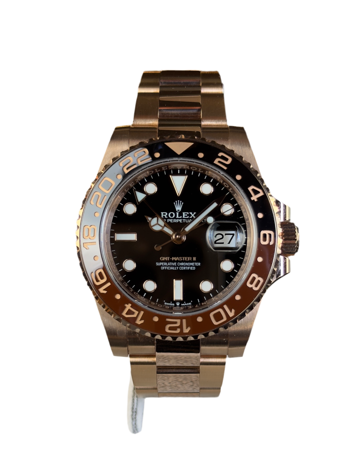 Rolex GMT Master II 126715CHNR Rootbeer Pre Owned