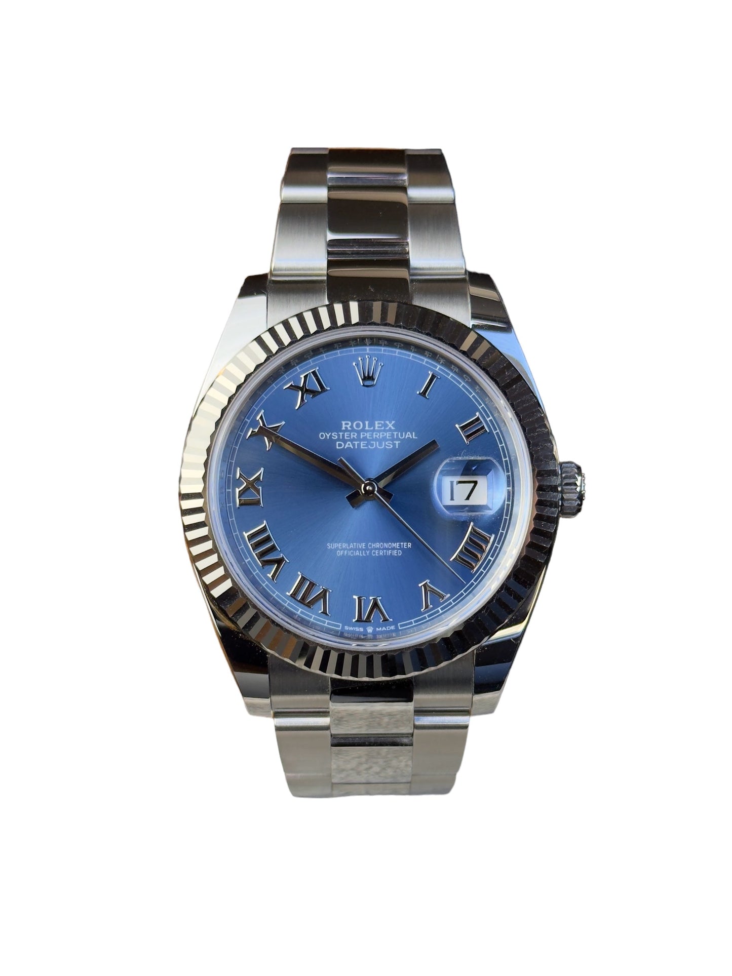Rolex Datejust 41 126334 Azzurro Blue Dial Pre Owned