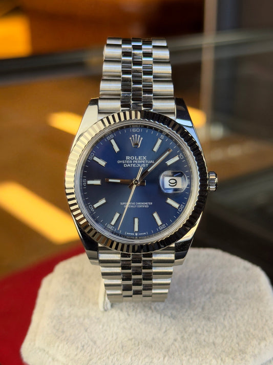 Rolex Datejust 41 126334 Blue Dial Pre Owned