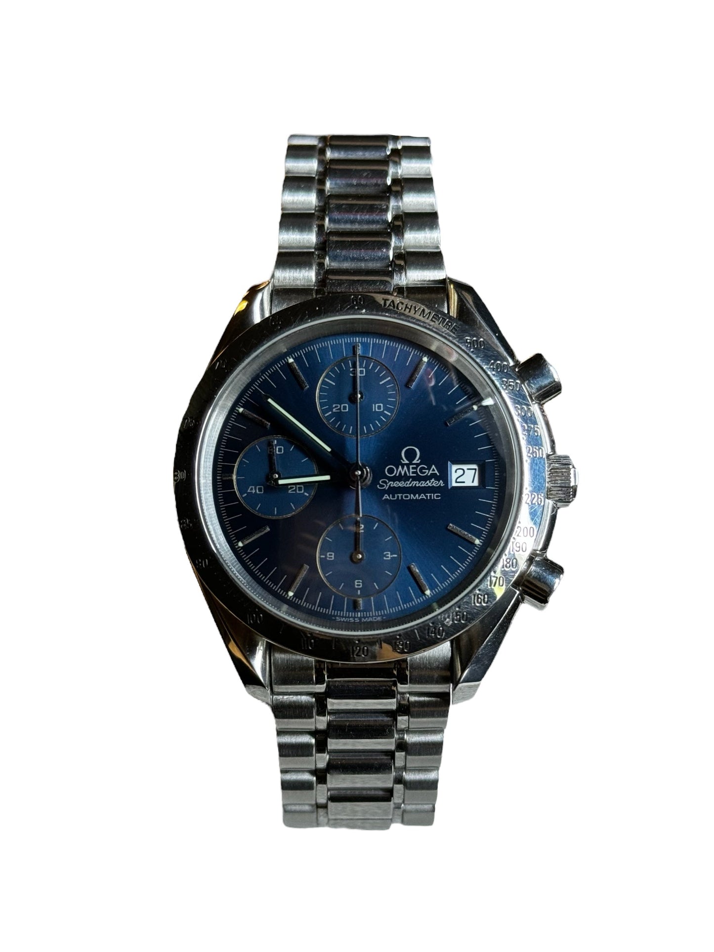 Omega Speedmaster Date Blue Dial 3511.80 Pre Owned
