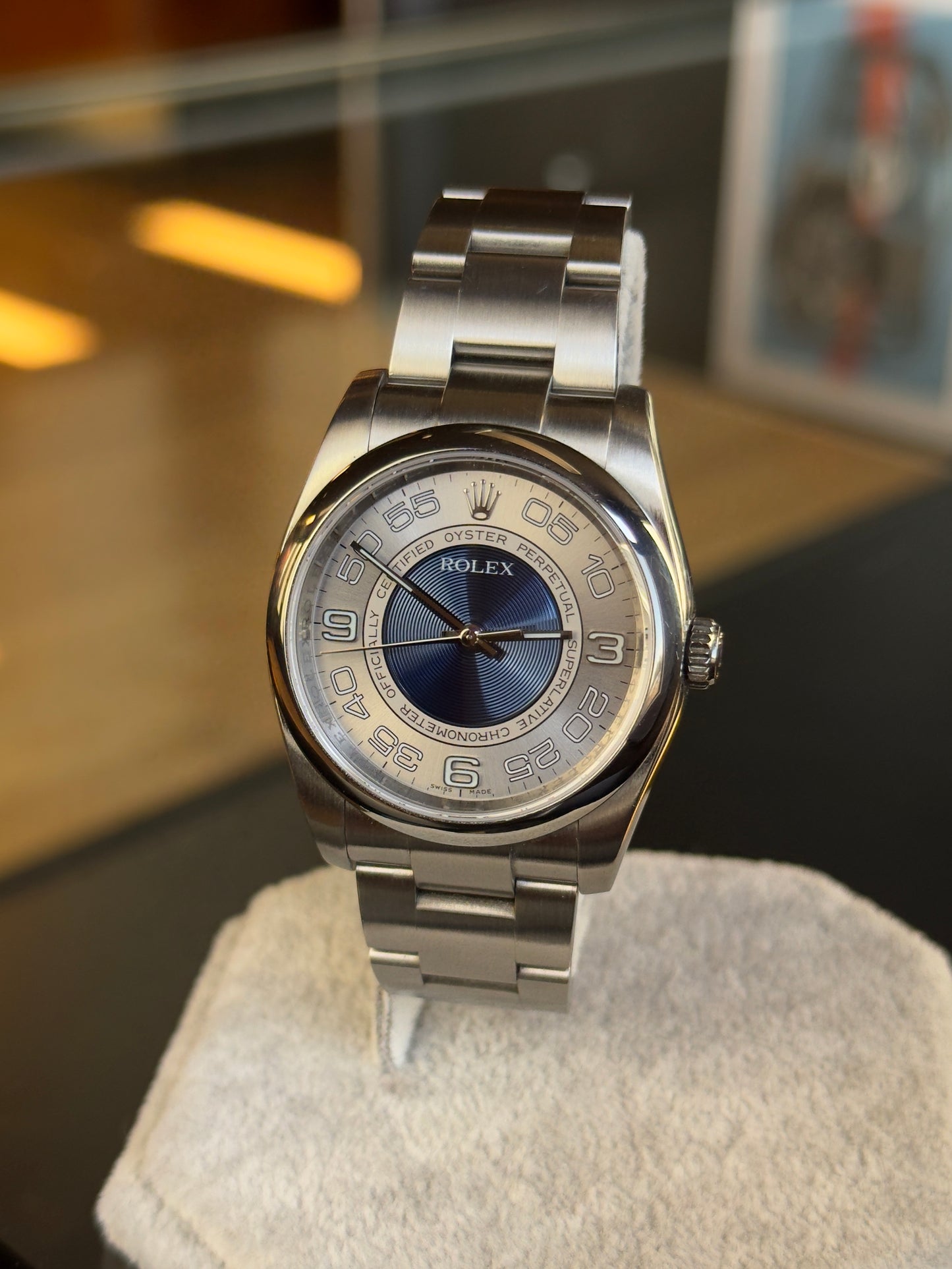Rolex Oyster Perpetual 116000 Concentric Dial (2015) Pre Owned