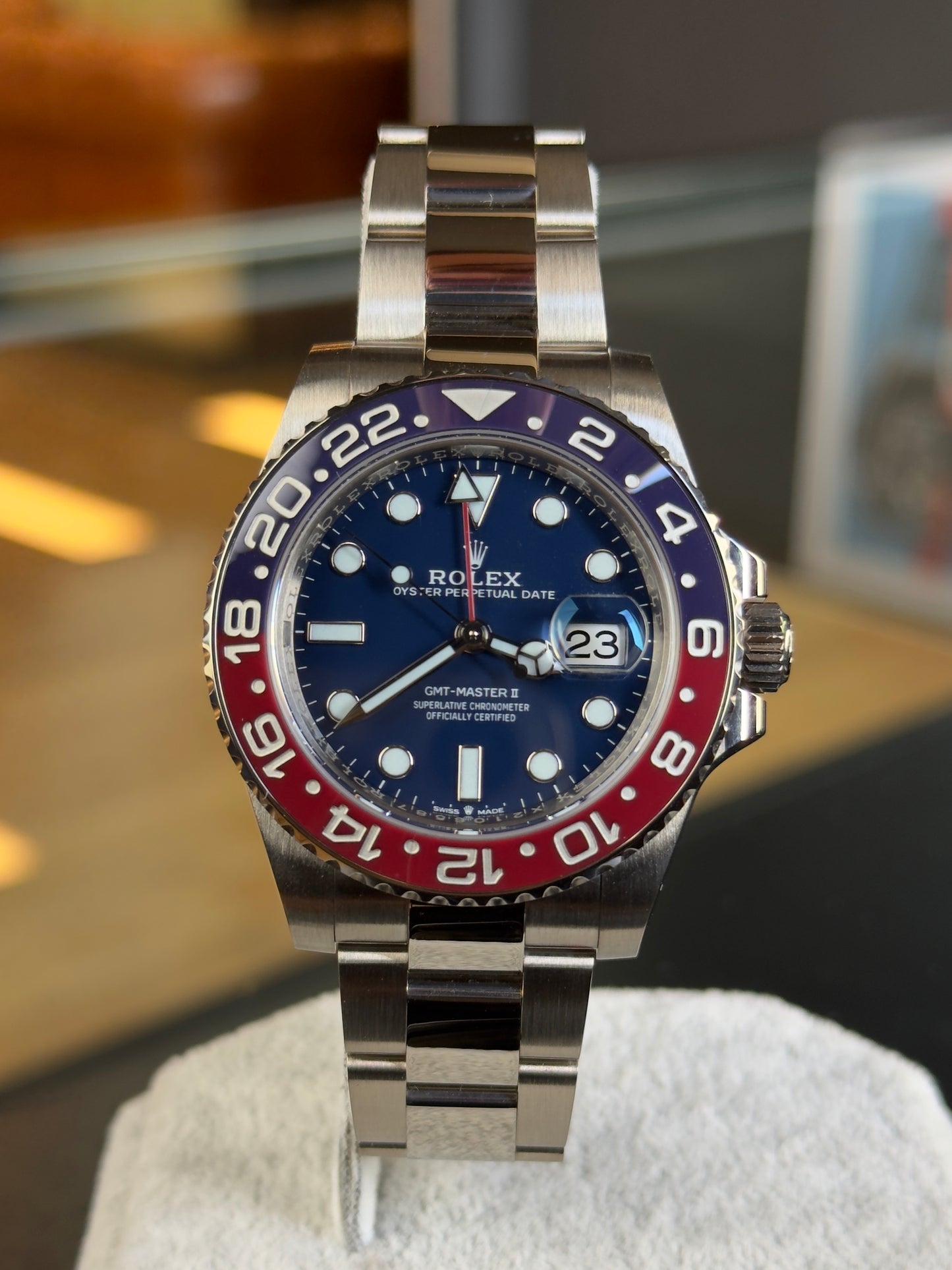 Rolex GMT Master II 126719BLRO Blue Dial (2021) Full Set Pre Owned