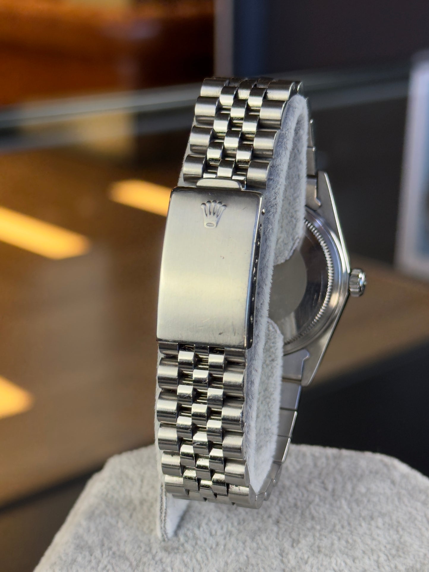 Rolex Datejust 36 16014 White Roman Track Dial