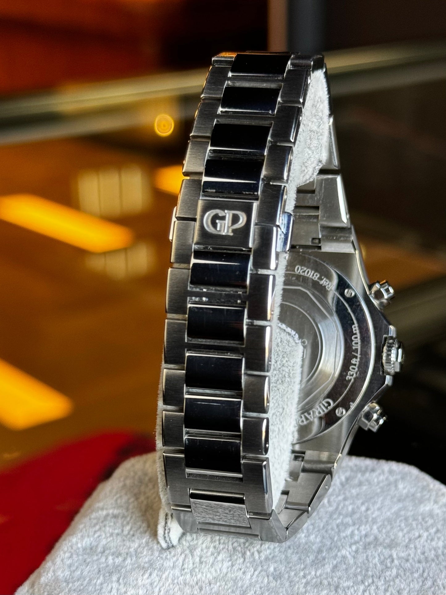 Girard Perregaux White Waffle Dial