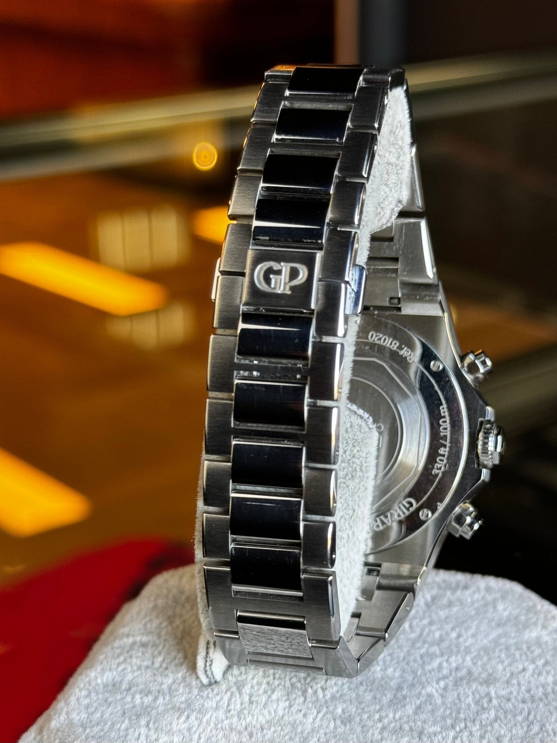 Girard Perregaux White Waffle Dial