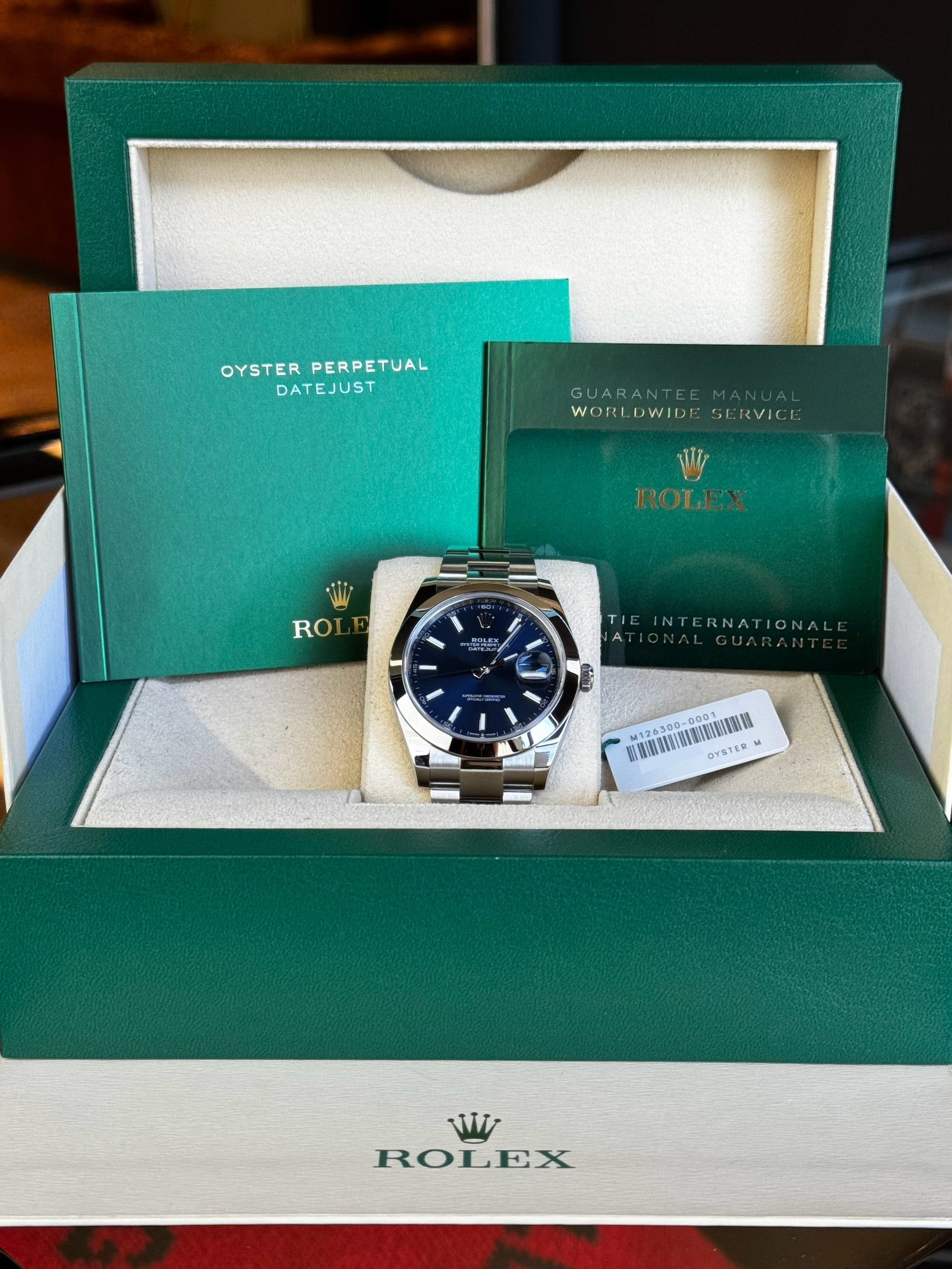 Rolex Datejust 41 Smooth Bezel