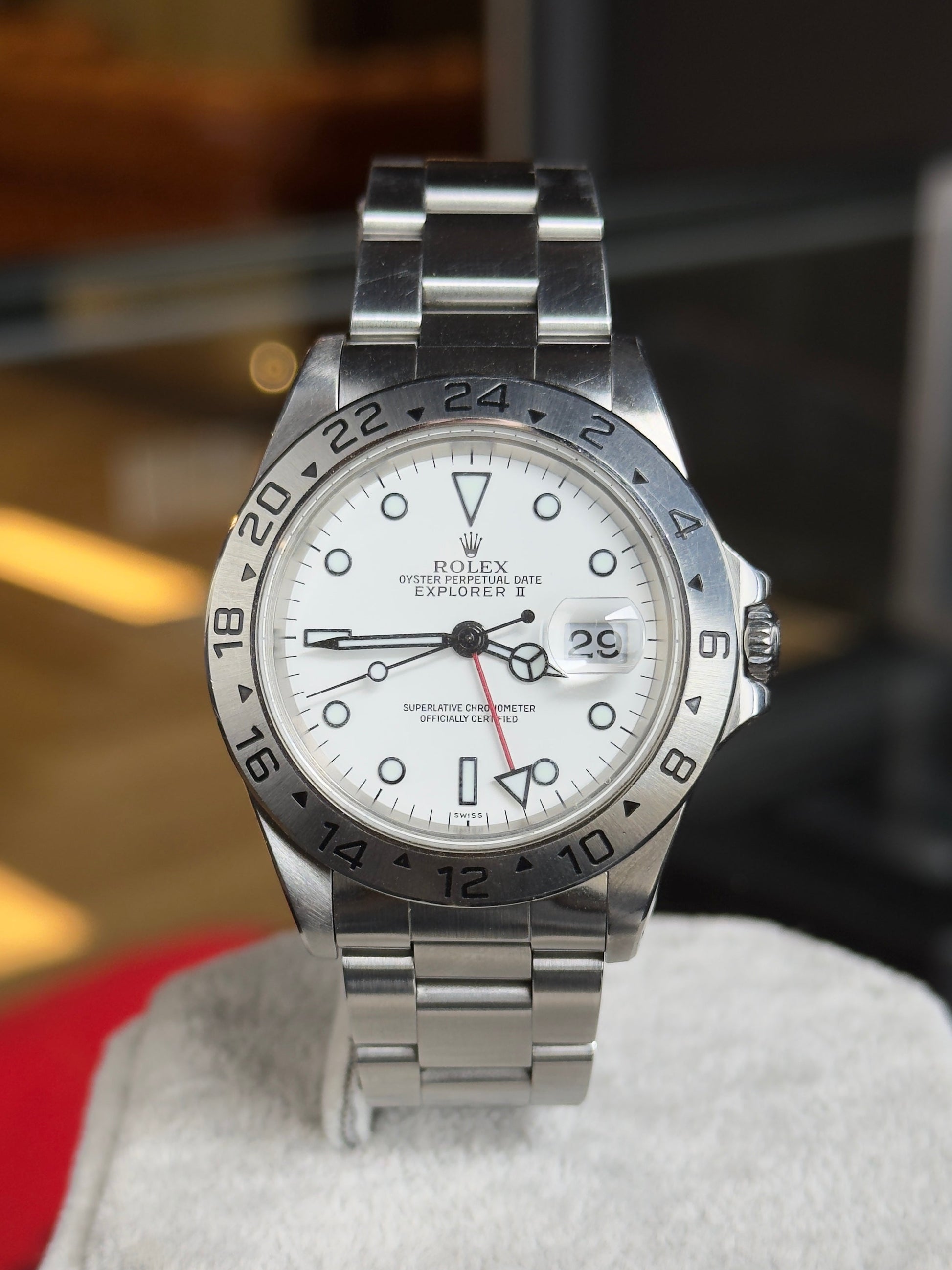 Rolex Explorer II 16570 Polar Dial