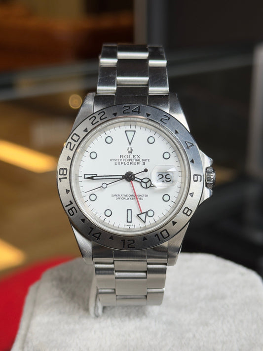 Rolex Explorer II 16570 Polar Dial