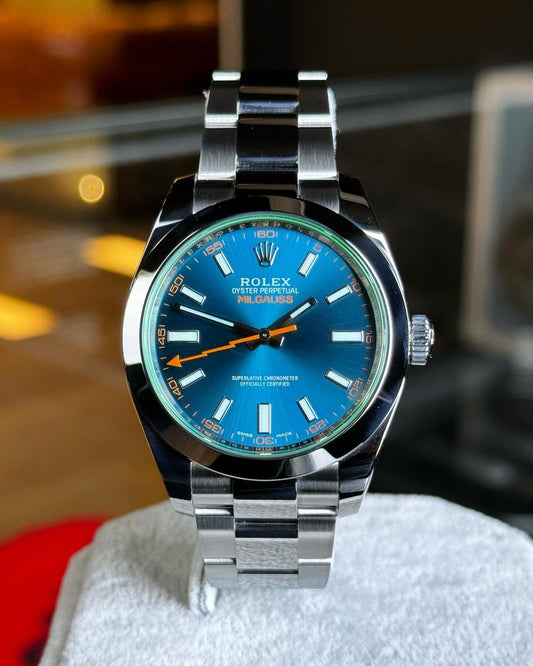 Rolex Milgauss 116400GV Z Blue