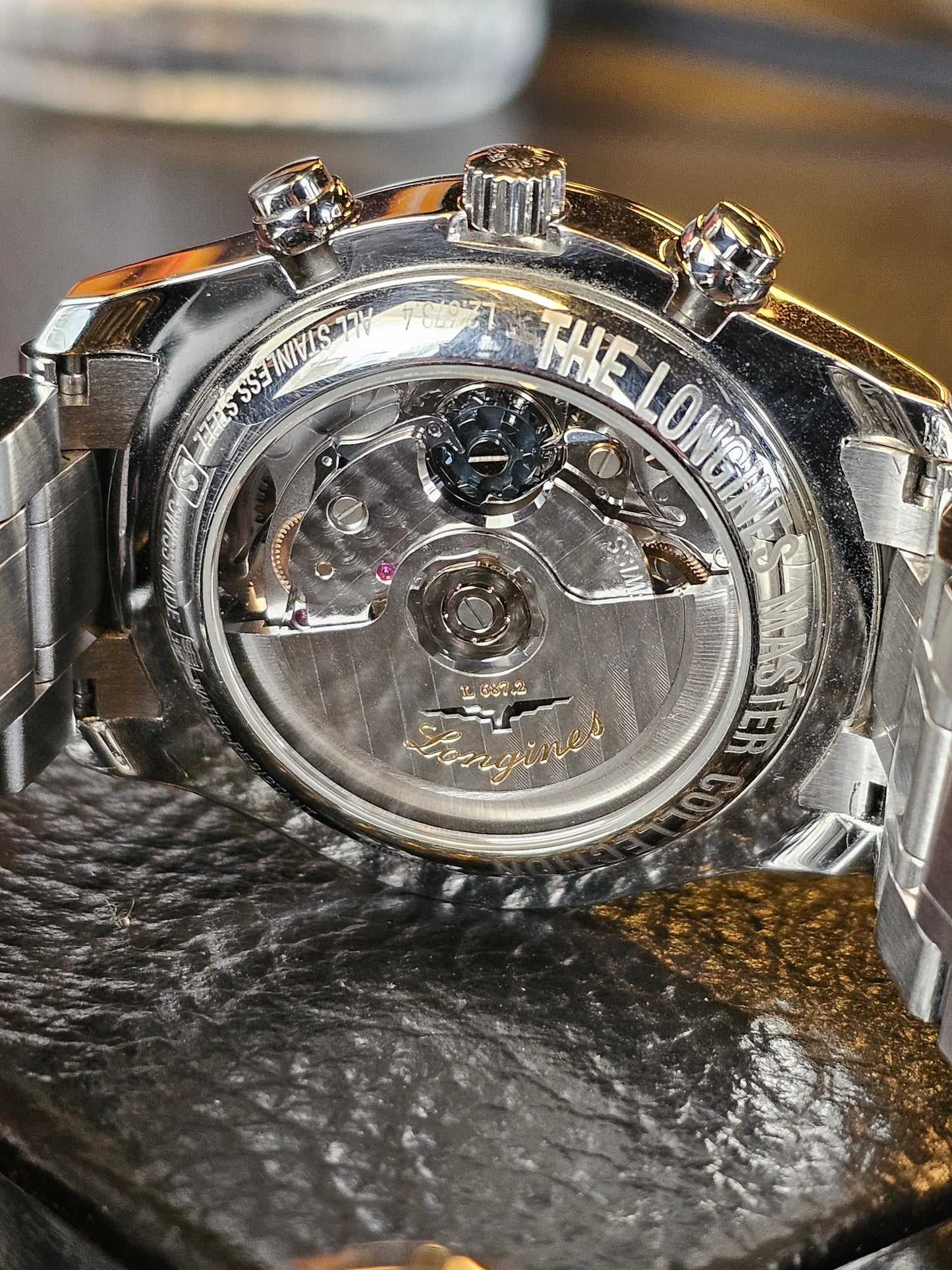 Longines Mater Collection Black Dial Pre Owned