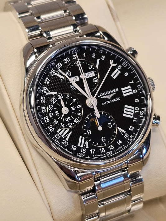 Longines Mater Collection Black Dial Pre Owned